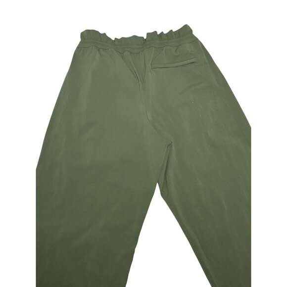 Athleta Trekkie High Rise Parachute Green Pant-sz 12 - Picture 14 of 15
